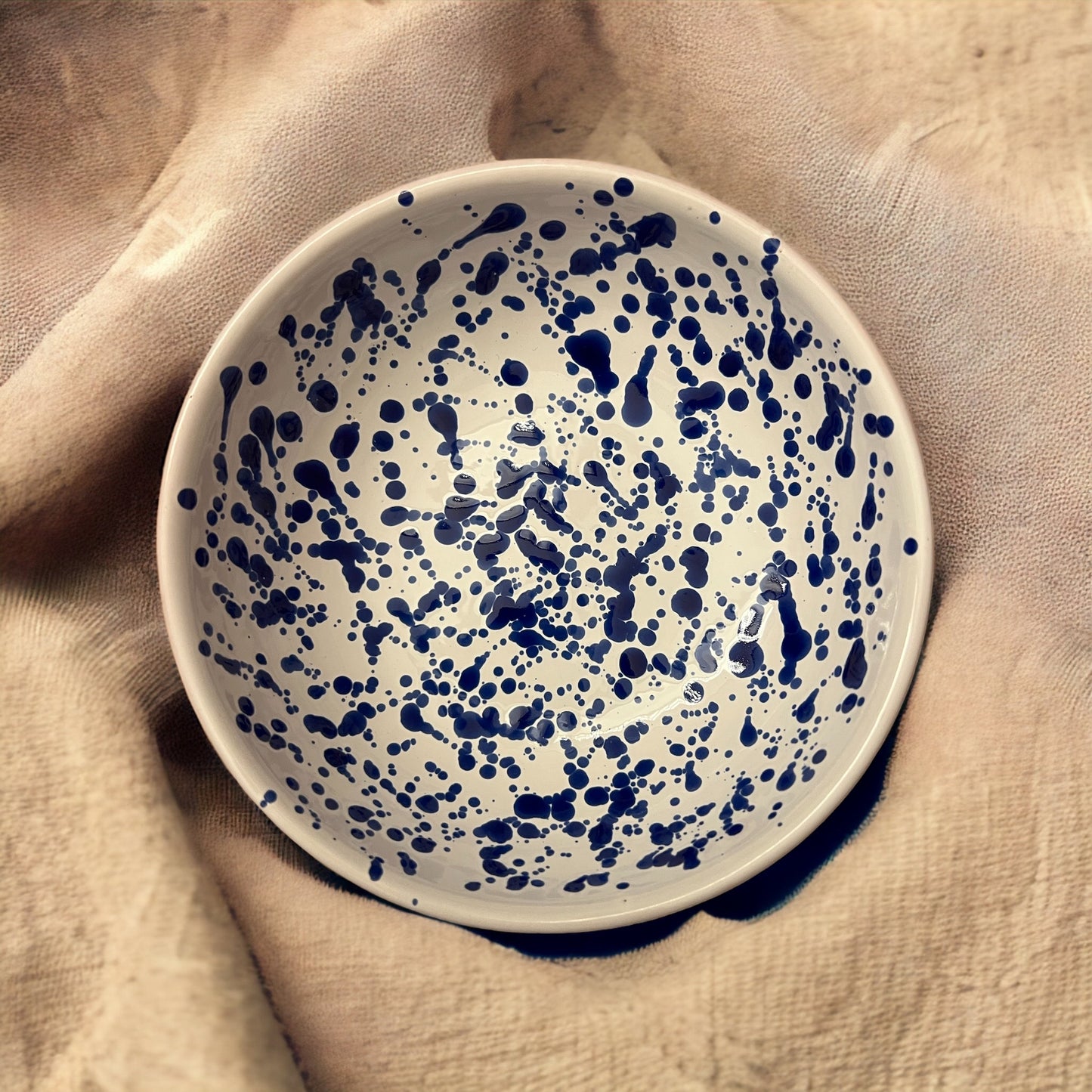 Copetta - bianco e blu