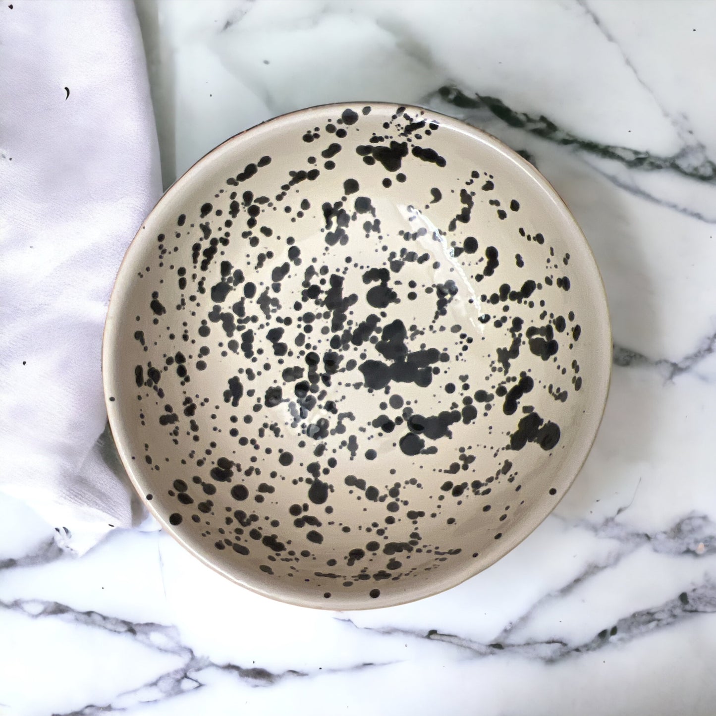 Copetta - crema e nero