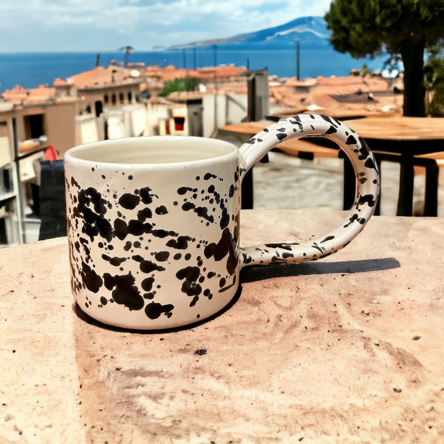 La Tazza - crema e nero