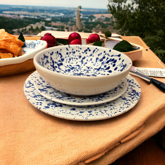 Set - bianco e blu