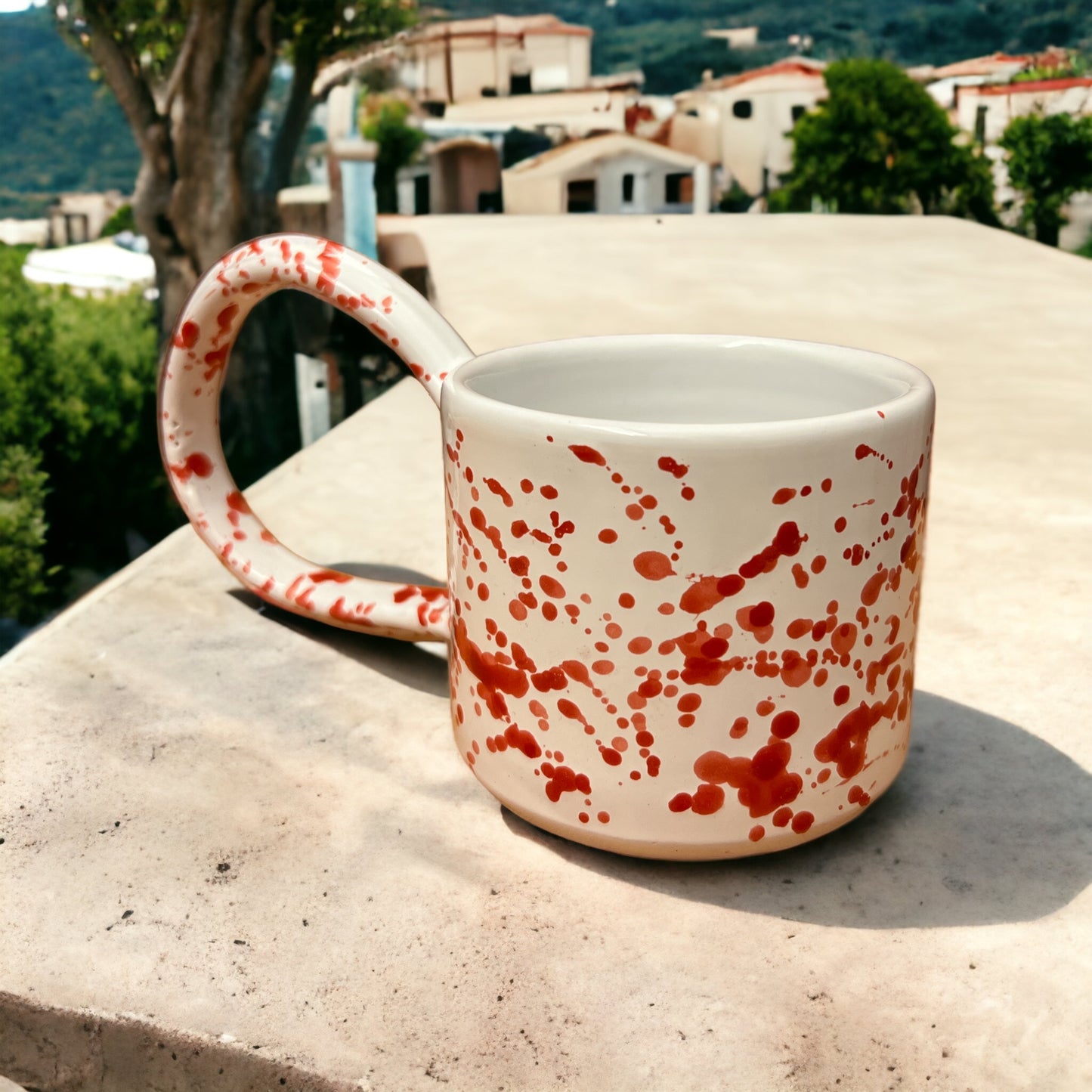 La Tazza - bianco e rosso