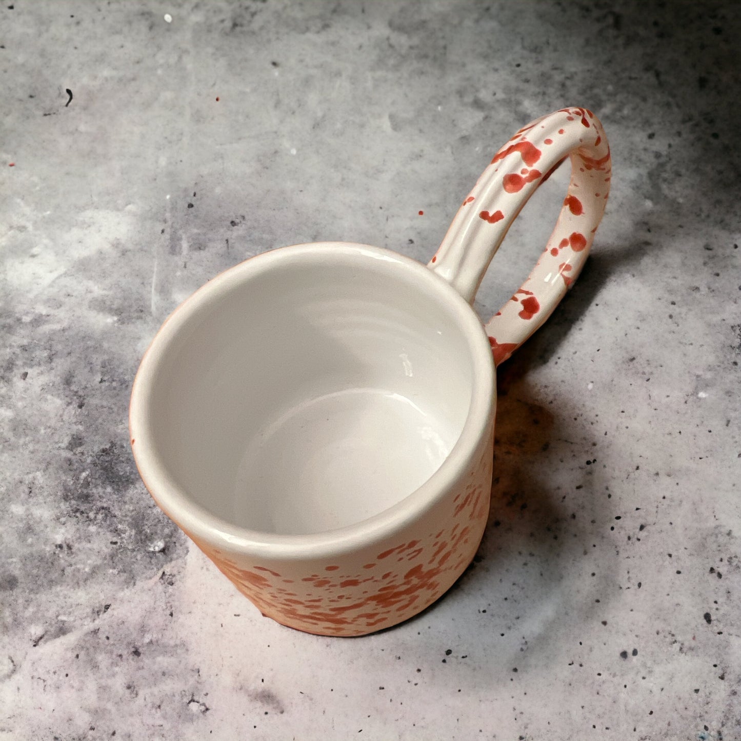 La Tazza - bianco e rosso