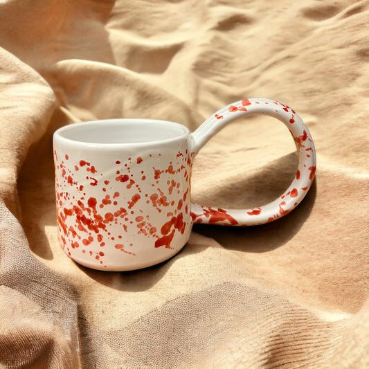 La Tazza - bianco e rosso