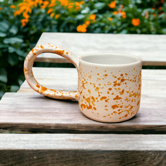 La Tazza - bianco e arancione