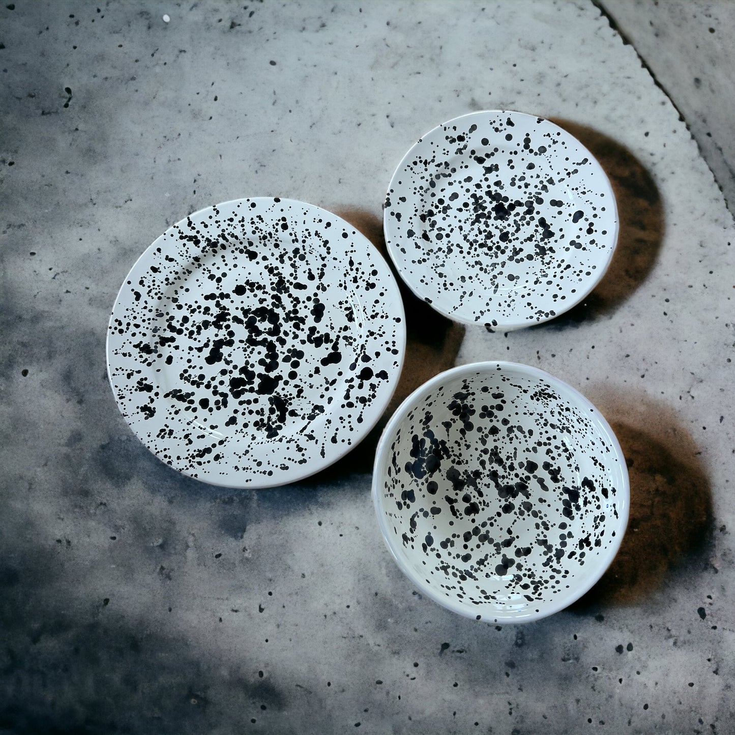 Set - crema e nero
